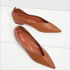 Laser cut leather shoes (size 5.5-6)